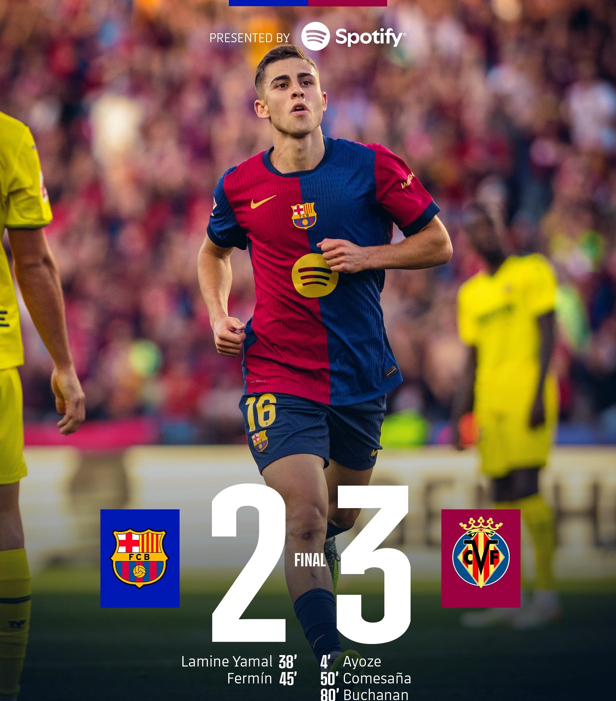 巴萨遭遇惨败，客场失利惨遭逆转！